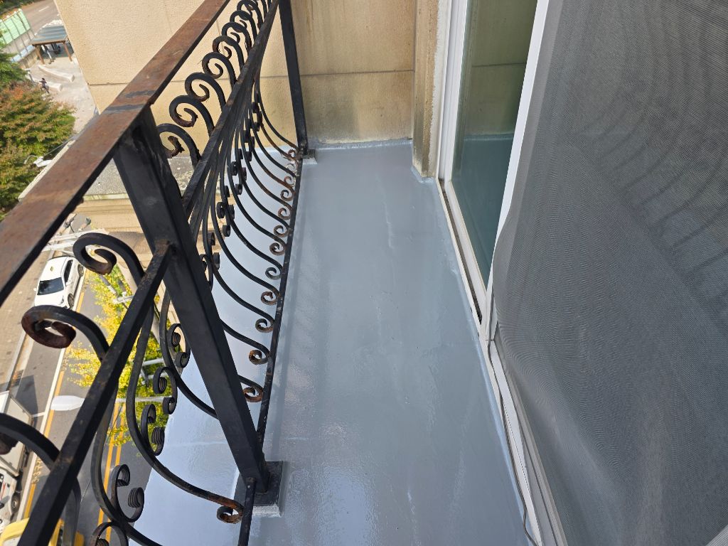 강남구 고급 빌라 베란다 폴리우레아 방수