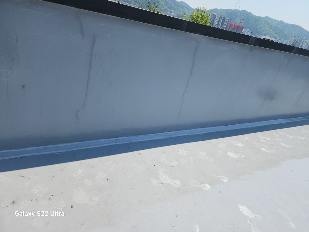 파라펫 전체 실란트 마감