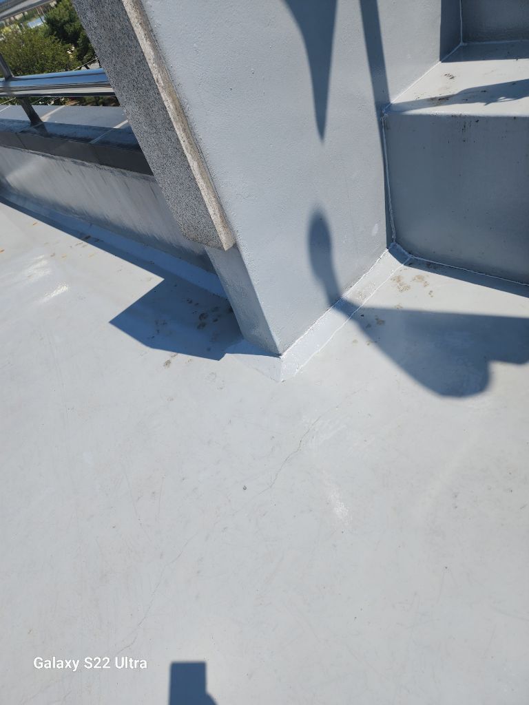 파라펫 이음새 실란트 작업