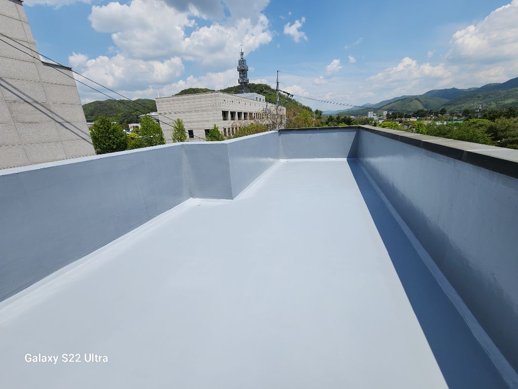 탑코트 완료 후 최종 모습