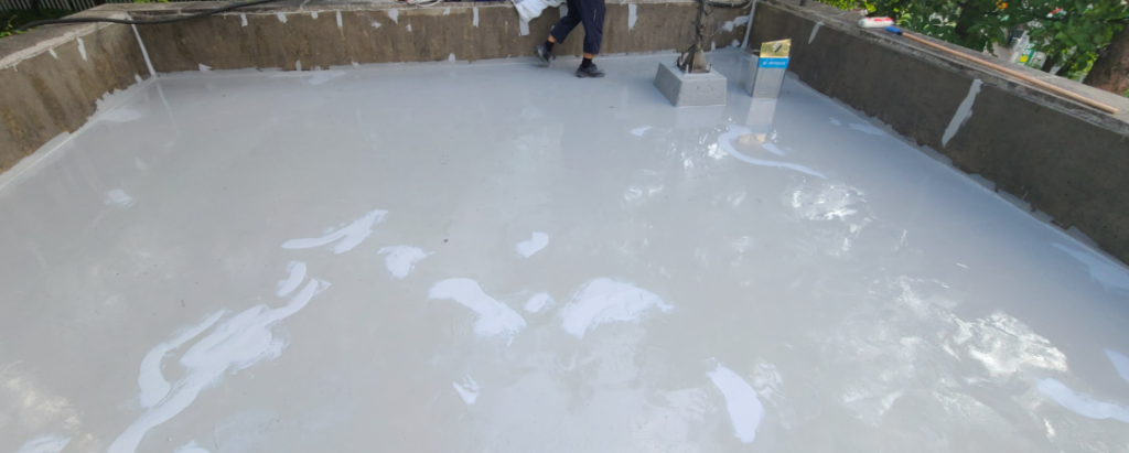 하남시 덕풍동 공원 화장실 옥상 방수